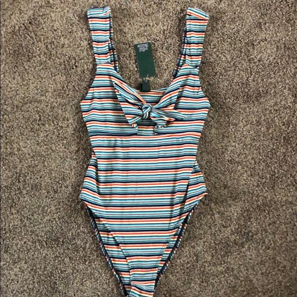 Wild Fable Striped Bodysuit